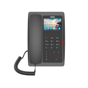 Fanvil H1 – Telefono IP Per Hotel Con 2 Tasti Linea E 8 Tasti Programmabili, Alimentazione PoE