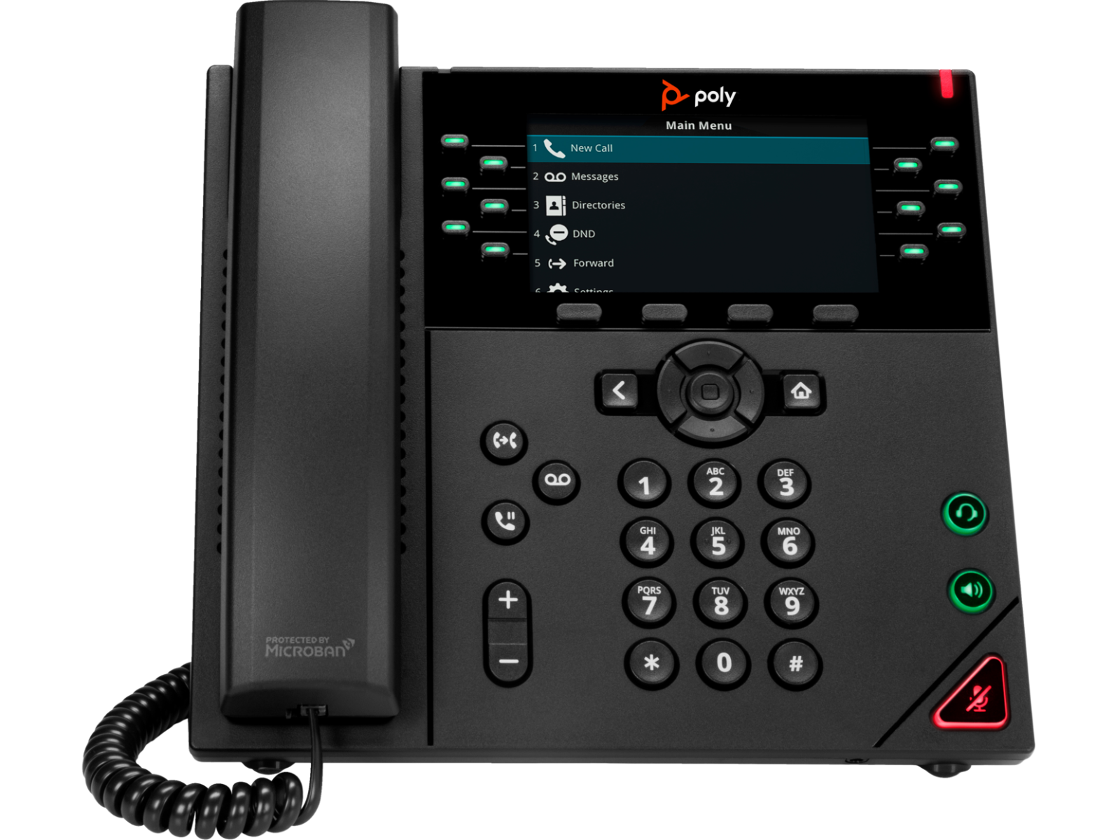 Polycom VVX 450 12-Line Enterprise Color IP Desktop Phone (2200