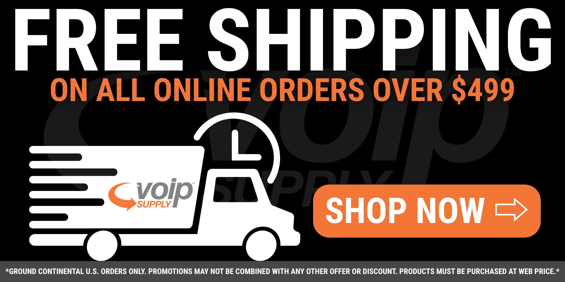 Free Shipping For Orders $499 and more!
