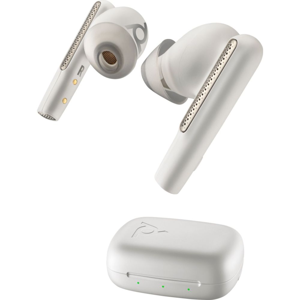 Poly Voyager Free 60 UC Microsoft Teams White Earbuds +BT700 USB-C