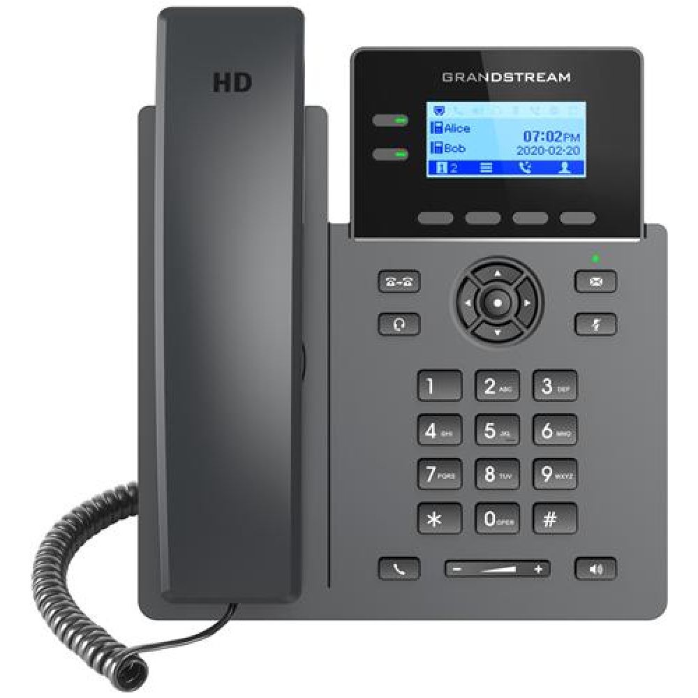 Grandstream GRP2602 2-Line 4-SIP Carrier Grade IP Phone - VoIP Supply