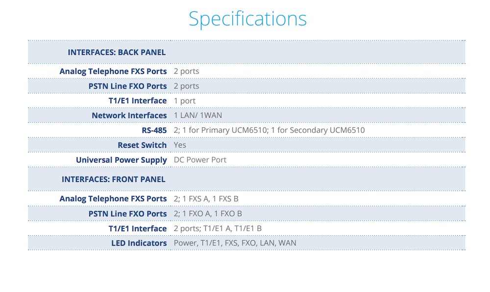 ha100 specifications