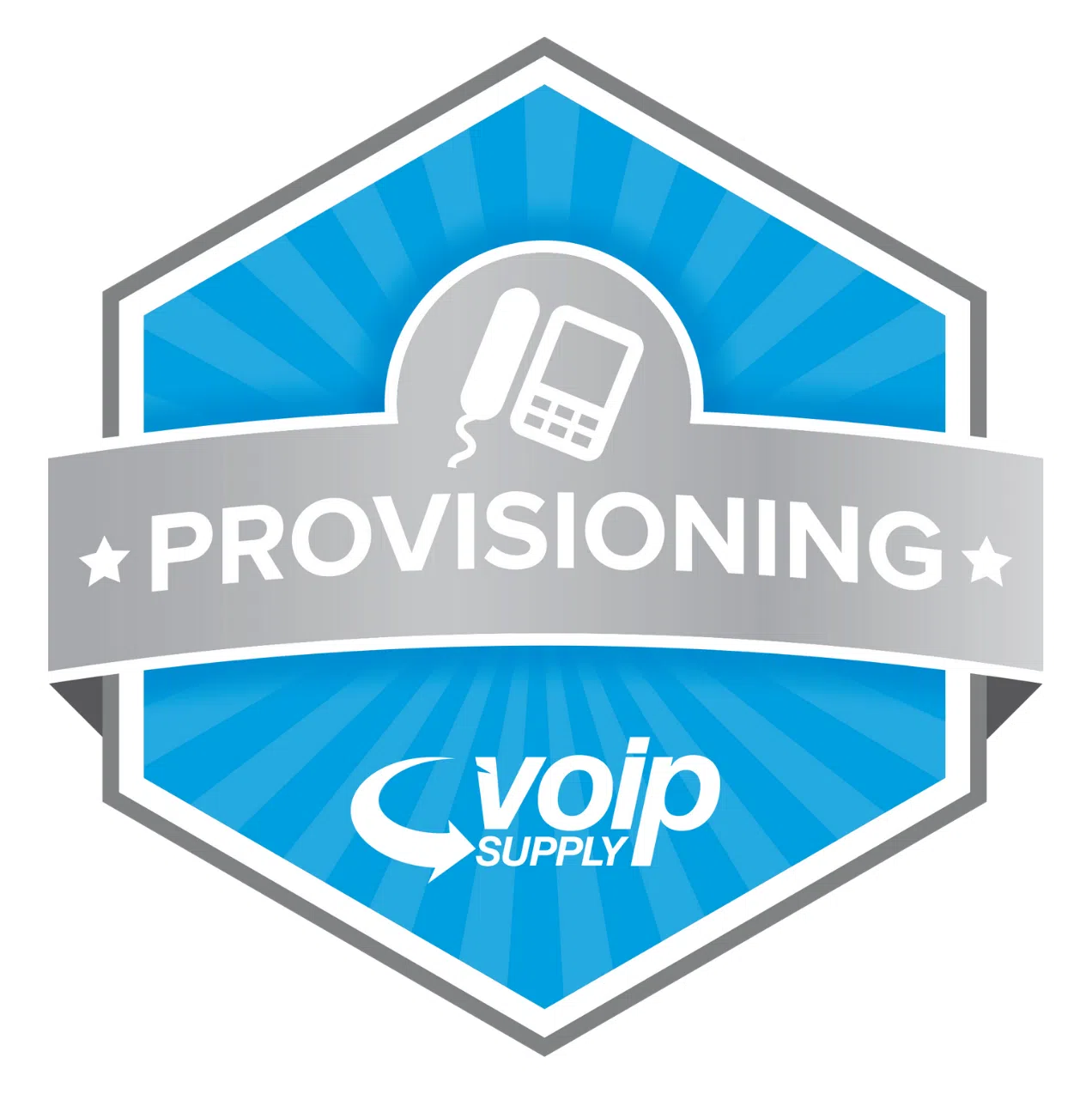 Provisioning by VoIP Supply
